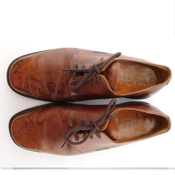 MEPHISTO Natural Tan Brown Lace Up Air Relax Oxfords Shoes 10 main image 7